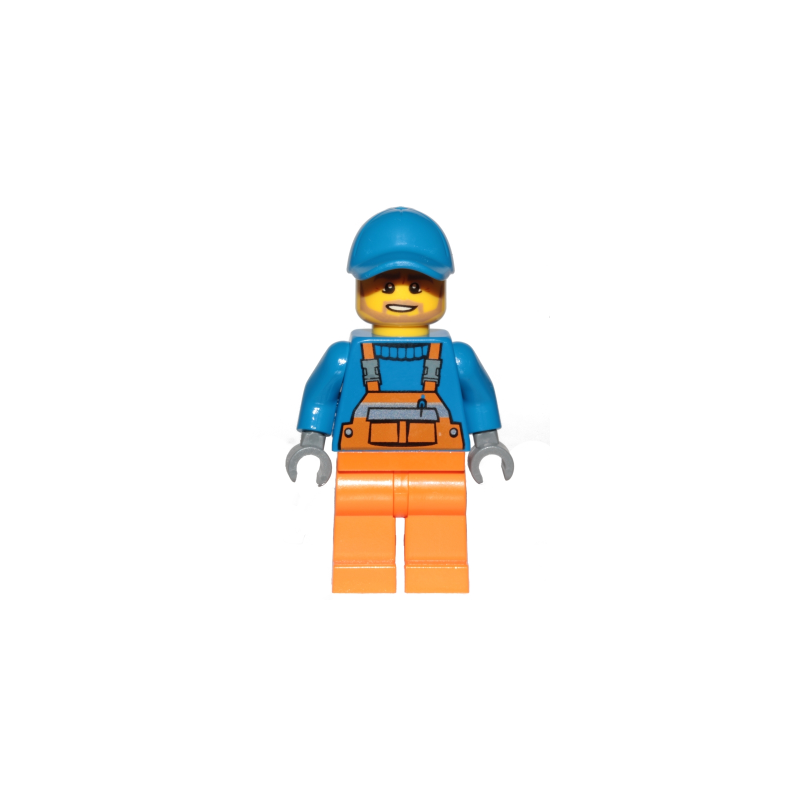 Overalls with Safety Stripe Orange