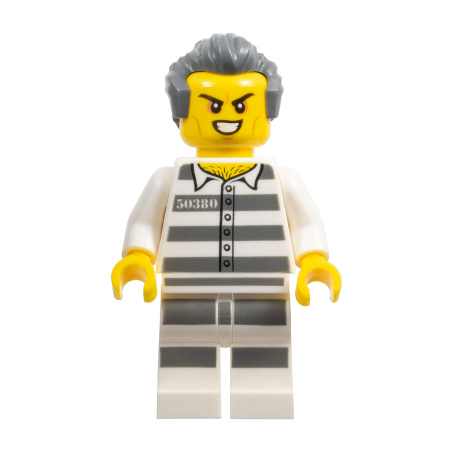 Sky Police - Jail Prisoner 50380 Prison Stripes