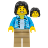 Tourist / Surfer - Dark Azure Hawaiian Shirt Lego® - cty1118