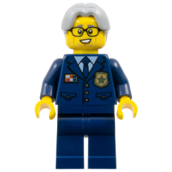 Police Chief - Wheeler Lego® - cty1124