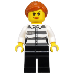 Police - Jail Prisoner 50382 Prison Stripes