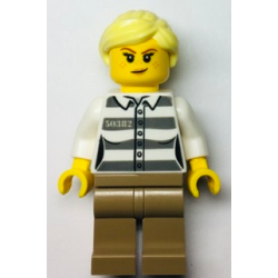 Police - Jail Prisoner 50382 Prison Stripes