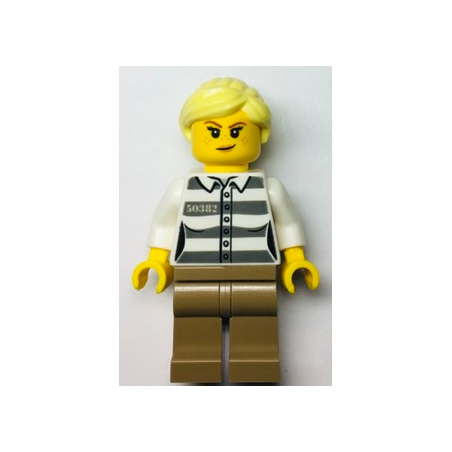 Police - Jail Prisoner 50382 Prison Stripes