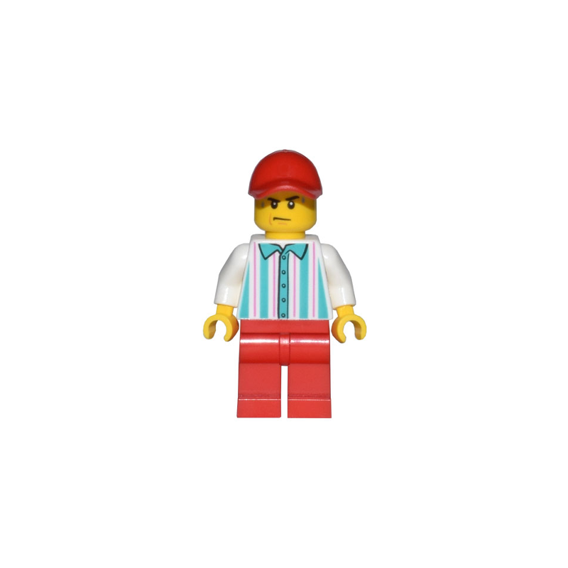 Hot Dog Vendor - Red Legs and Cap