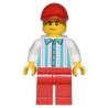 Hot Dog Vendor - Red Legs and Cap