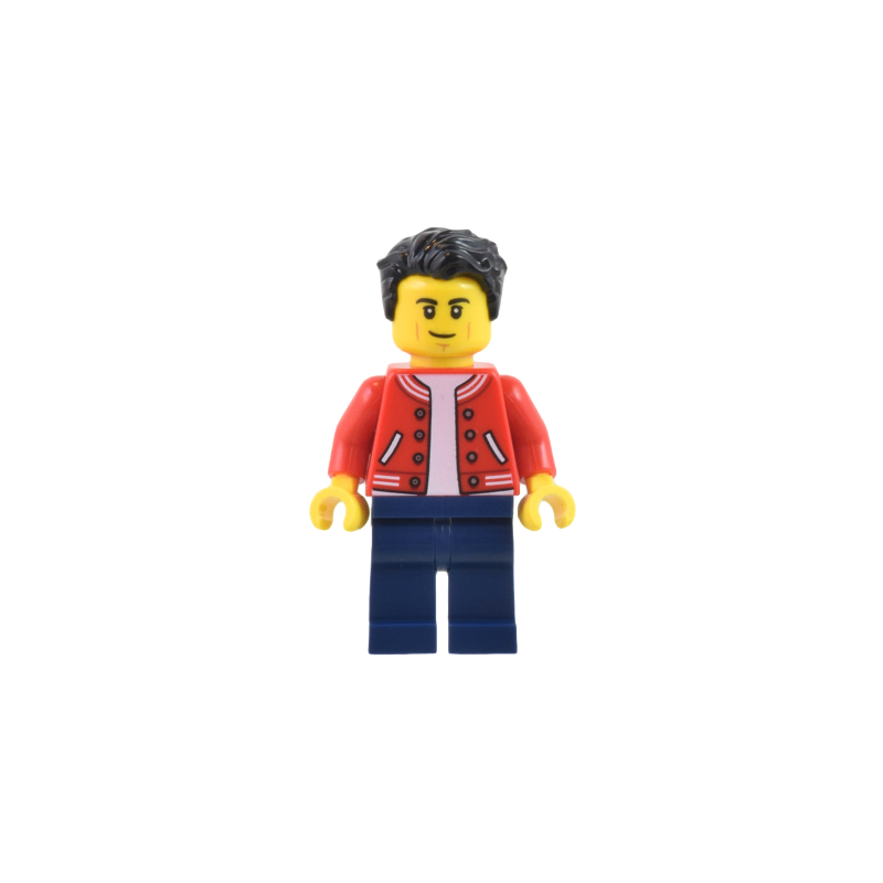 Man - Red Jacket