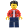 Man - Red Jacket