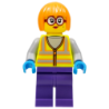 Shirley Keeper - Neon Yellow Safety Vest Lego® - cty1486