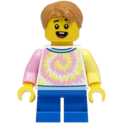 Boy - White Shirt with Swirl