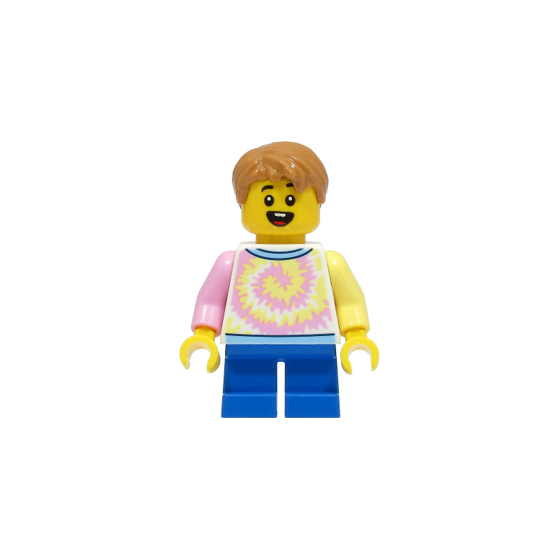 Boy - White Shirt with Swirl