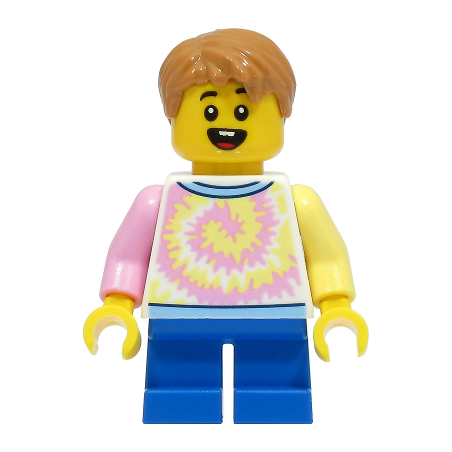 Boy - White Shirt with Swirl