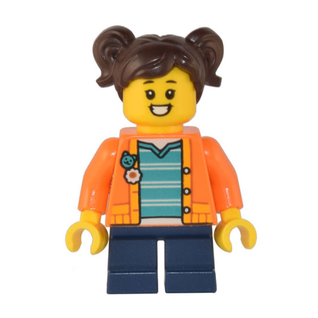 Madison (Maddy) - Orange Jacket Lego® - cty1503