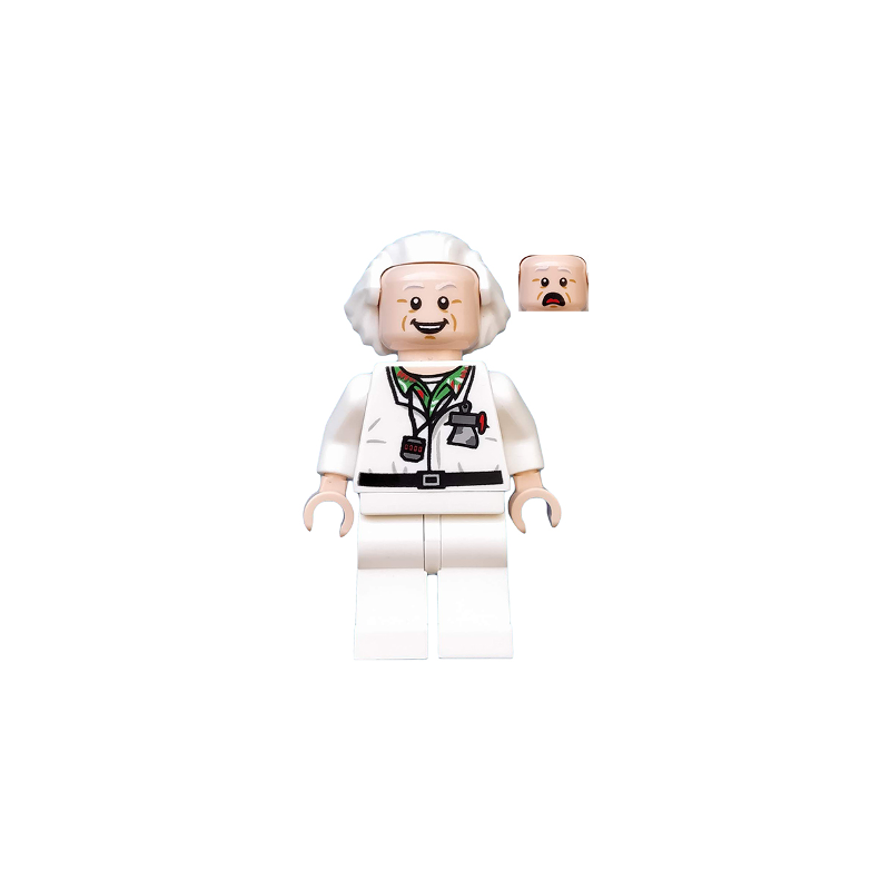 Doc Brown - Long Hair Lego® - dim015