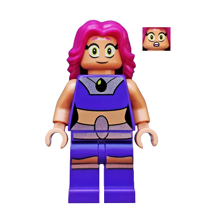 Starfire - Large Eyes Lego® - dim054