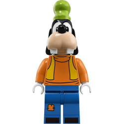 Goofy - Turtleneck Top and Bright Light Orange Vest Lego® - dis044