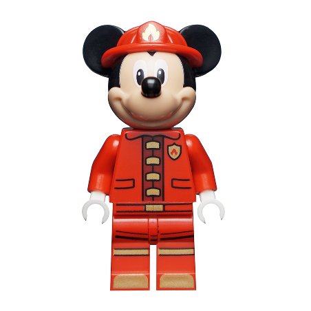 Mickey Mouse - Fire Fighter Lego® - dis050