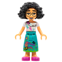 Mirabel Madrigal - Dark Green Glasses Lego® - dis063