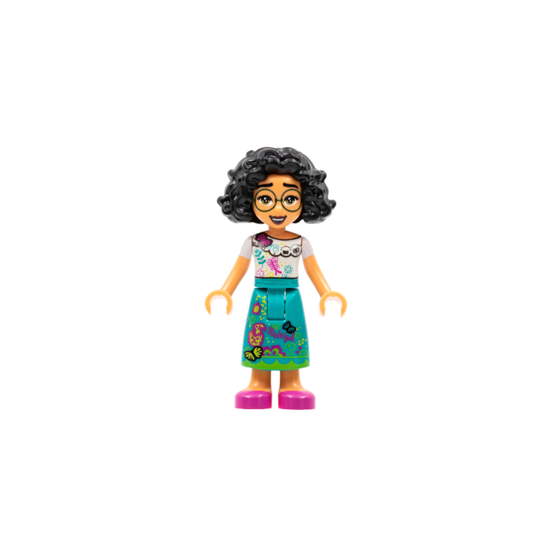Mirabel Madrigal - Dark Green Glasses Lego® - dis063