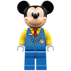 Mickey Mouse - Blue Vest Lego® - dis085
