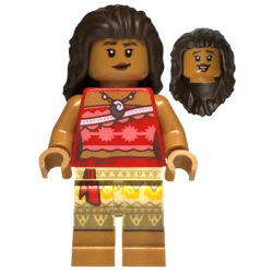 Moana (Medium Nougat) - Minifigure Lego® - dis088
