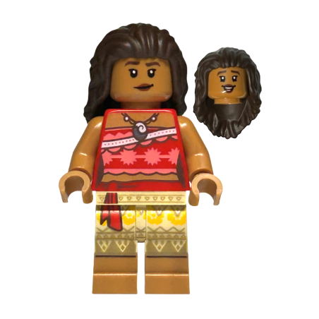 Moana (Medium Nougat) - Minifigure Lego® - dis088