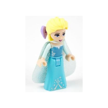 Elsa - Sparkly Light Aqua Cape