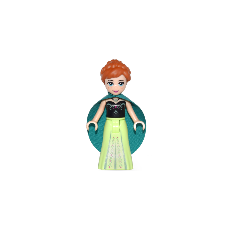 Anna - Dark Turquoise Cape Lego® - dp033