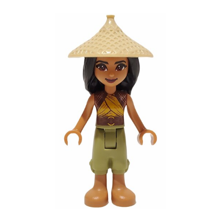 Raya - Tan Conical Hat