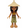 Raya - Tan Conical Hat