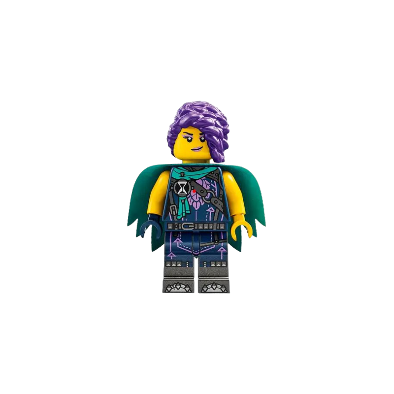 Zoey - Dark Turquoise Cape Lego® - drm009