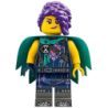 Zoey - Dark Turquoise Cape Lego® - drm009