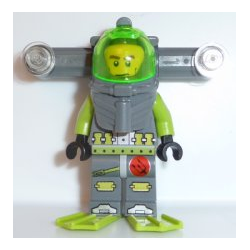 Atlantis Diver 1 - Axel - With Horizontal Lights Lego® - atl010