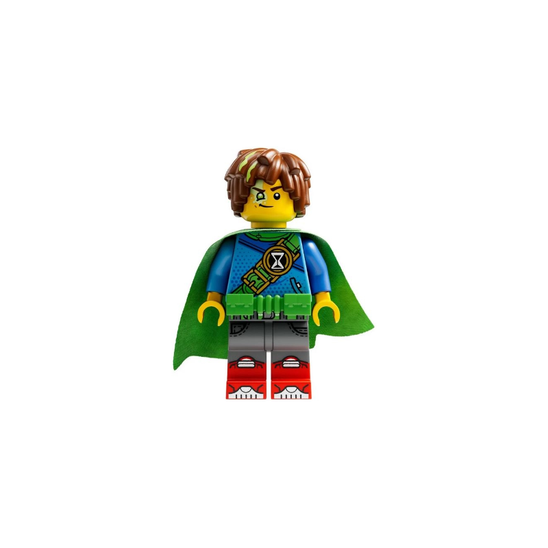 Mateo - Bright Green Utility Belt and Cape Lego® - drm021