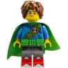 Mateo - Bright Green Utility Belt and Cape Lego® - drm021