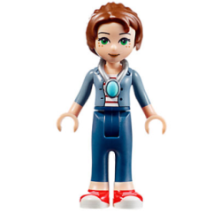 Emily Jones - Sand Blue Jacket