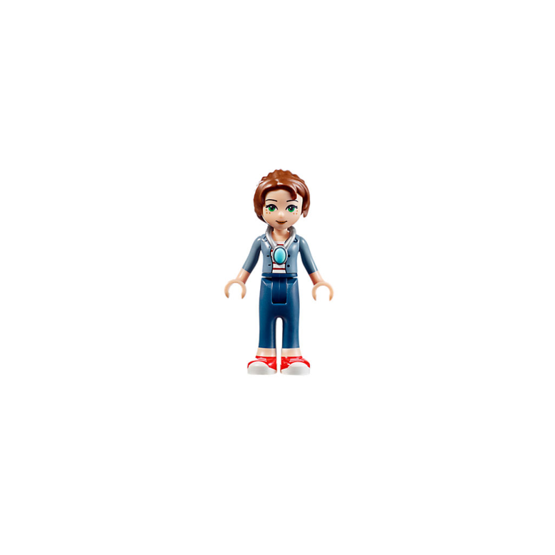 Emily Jones - Sand Blue Jacket