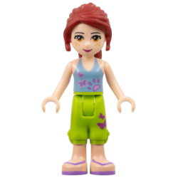 Friends Mia - Lime Cropped Trousers