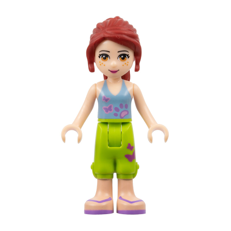 Friends Mia - Lime Cropped Trousers