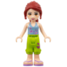 Friends Mia - Lime Cropped Trousers