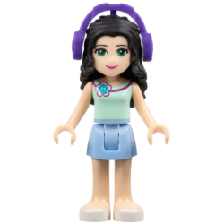 Friends Emma - Bright Light Blue Skirt