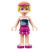 Friends Stephanie - Magenta Layered Skirt