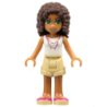 Friends Andrea - Tan Shorts