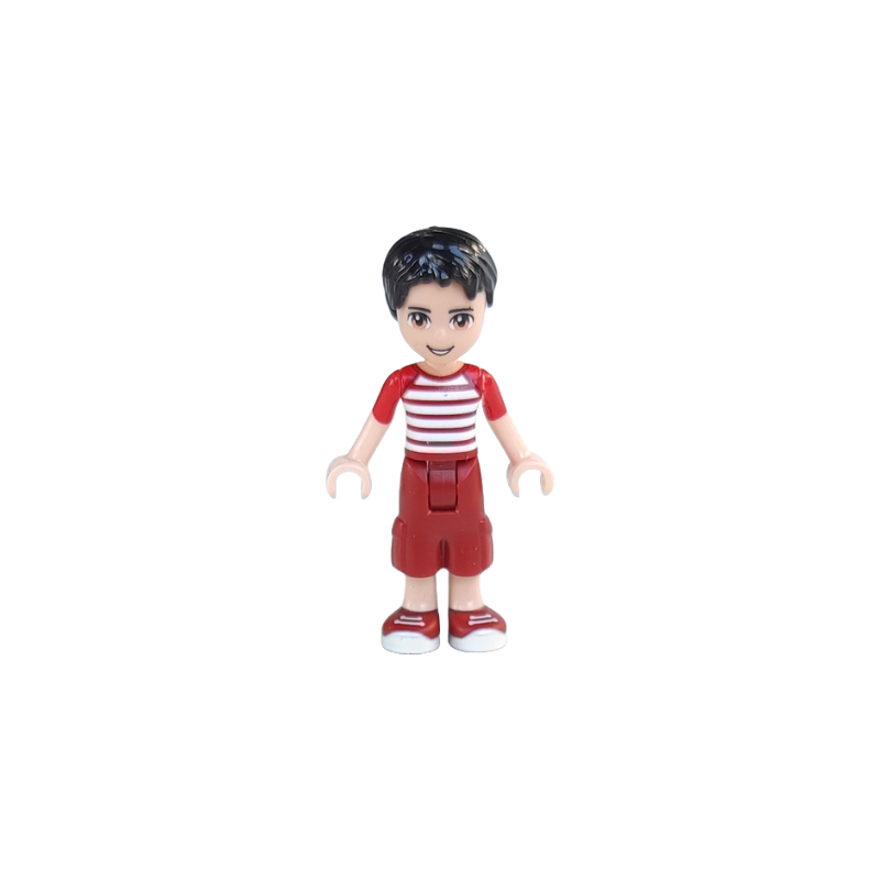 Friends Nate - Dark Red Cropped Trousers Large Pockets