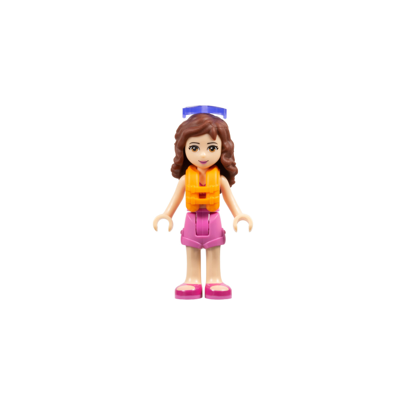 Friends Olivia (Light Nougat) - Dark Pink Shorts