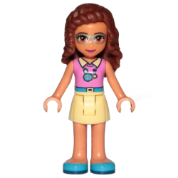 Friends Olivia (Nougat) - Bright Light Yellow Skirt
