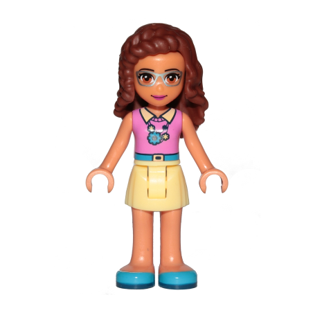 Friends Olivia (Nougat) - Bright Light Yellow Skirt