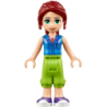 Friends Mia - Lime Cropped Trousers