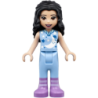 Friends Emma - Bright Light Blue Sleepshirt and Trousers