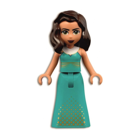 Friends Amelia - Gold Squares on Skirt Lego® - frnd451