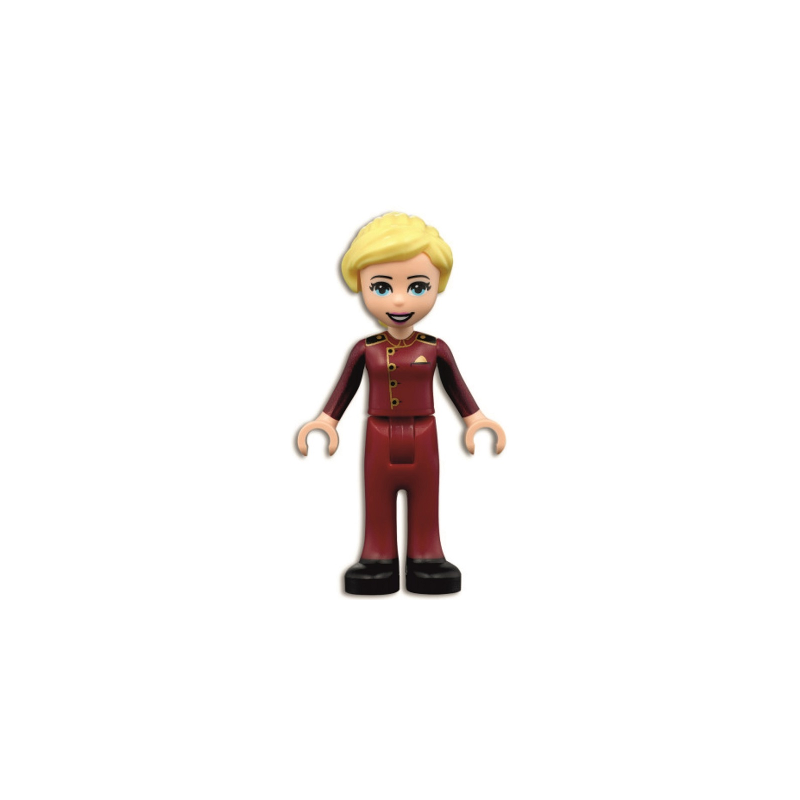 Friends Stephanie - Dark Red Usher Uniform Lego® - frnd452